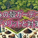 くるみの殻ガーデニングデメリットと対策まとめ