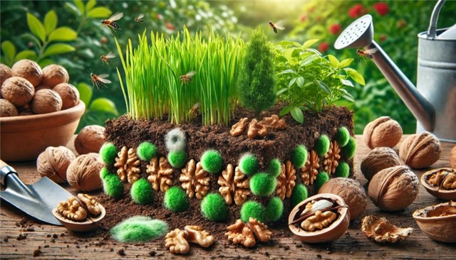 くるみの殻ガーデニングのデメリットとは