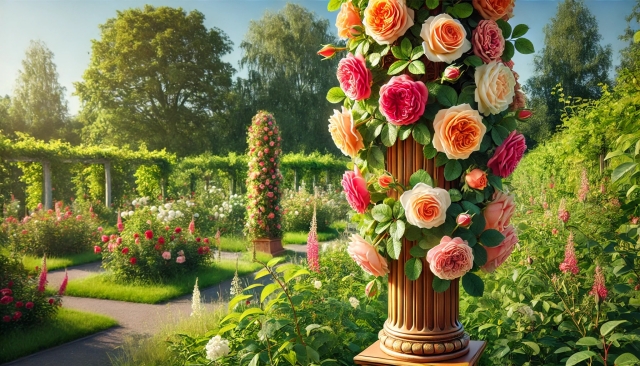 バラのオベリスクとは何ですか？