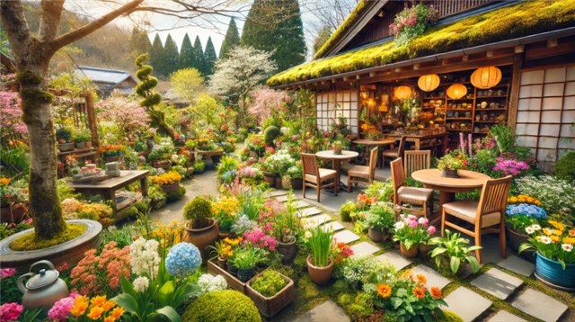 四季を楽しむガーデニングcafe花草