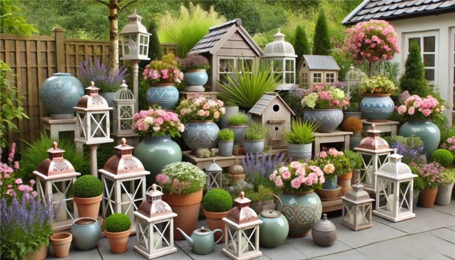 雑貨を使った統一感ある装飾