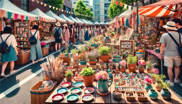 マルシェで見つかるガーデニング雑貨