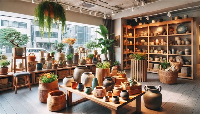 自由が丘の植木鉢専門店を探す