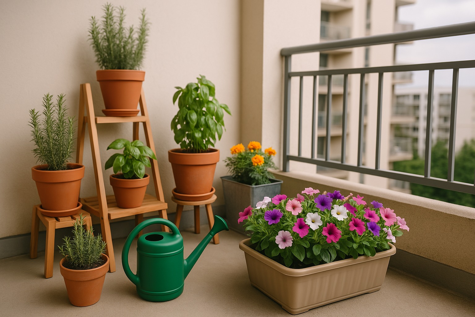 マンションでガーデニングを楽しむのに迷惑にならない工夫