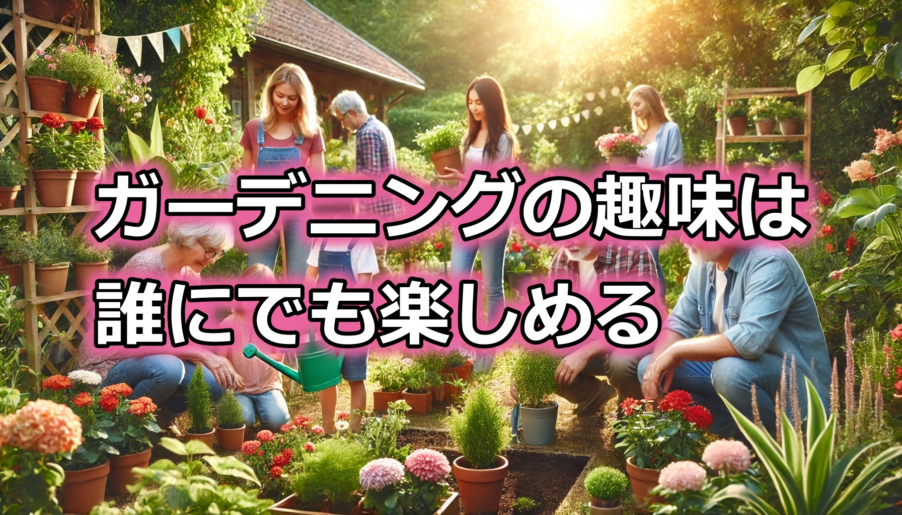 ガーデニングの趣味は誰にでも楽しめる理由