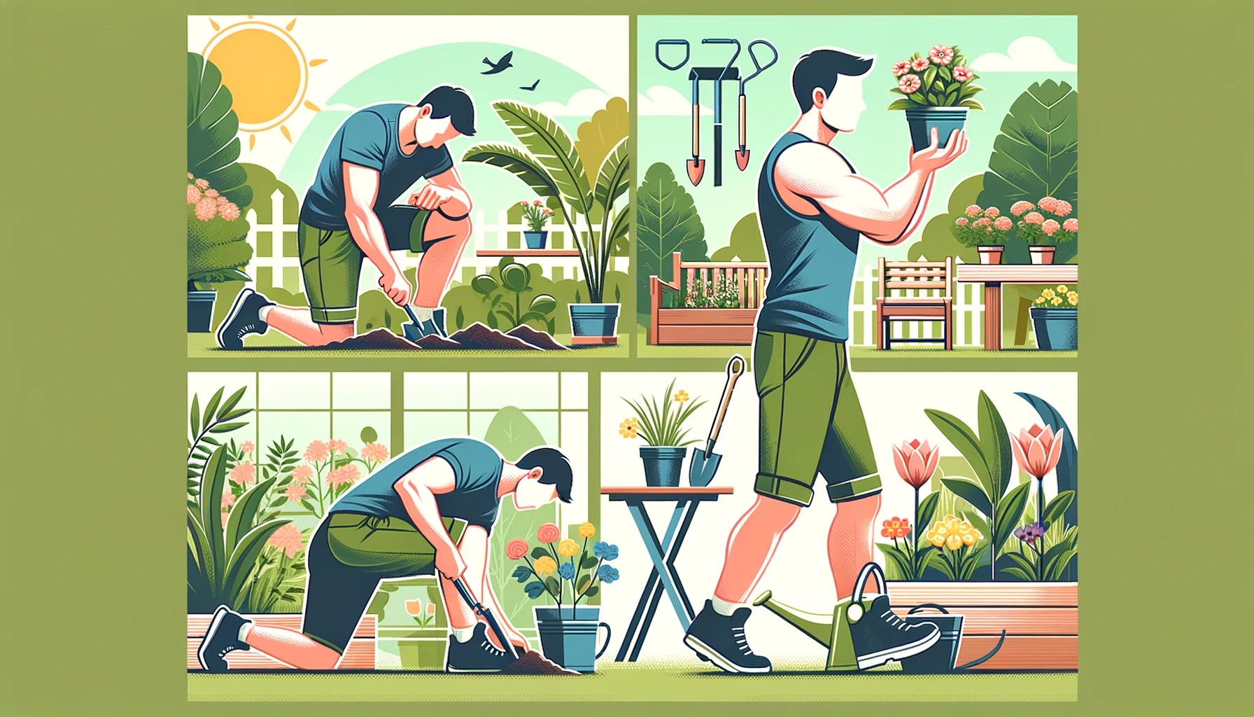 庭いじりは運動になりますか？