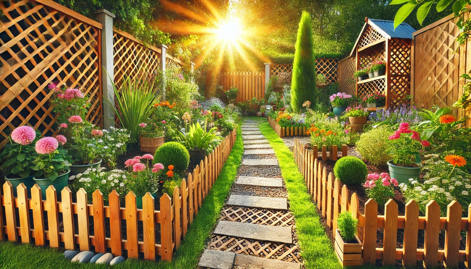 セリアガーデニング柵おすすめ活用法