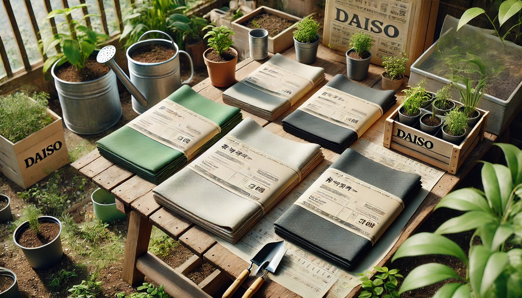 ダイソーの園芸シートの特徴とは？