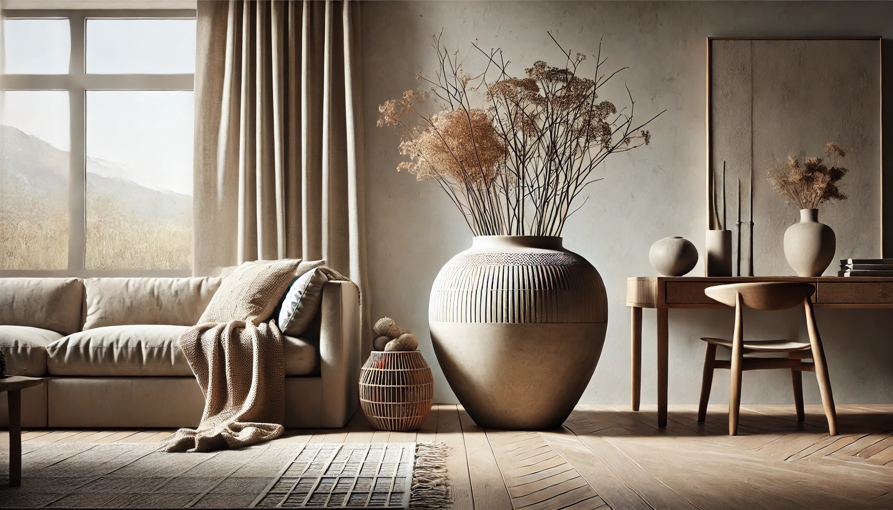 インテリアにもなる壺の魅力