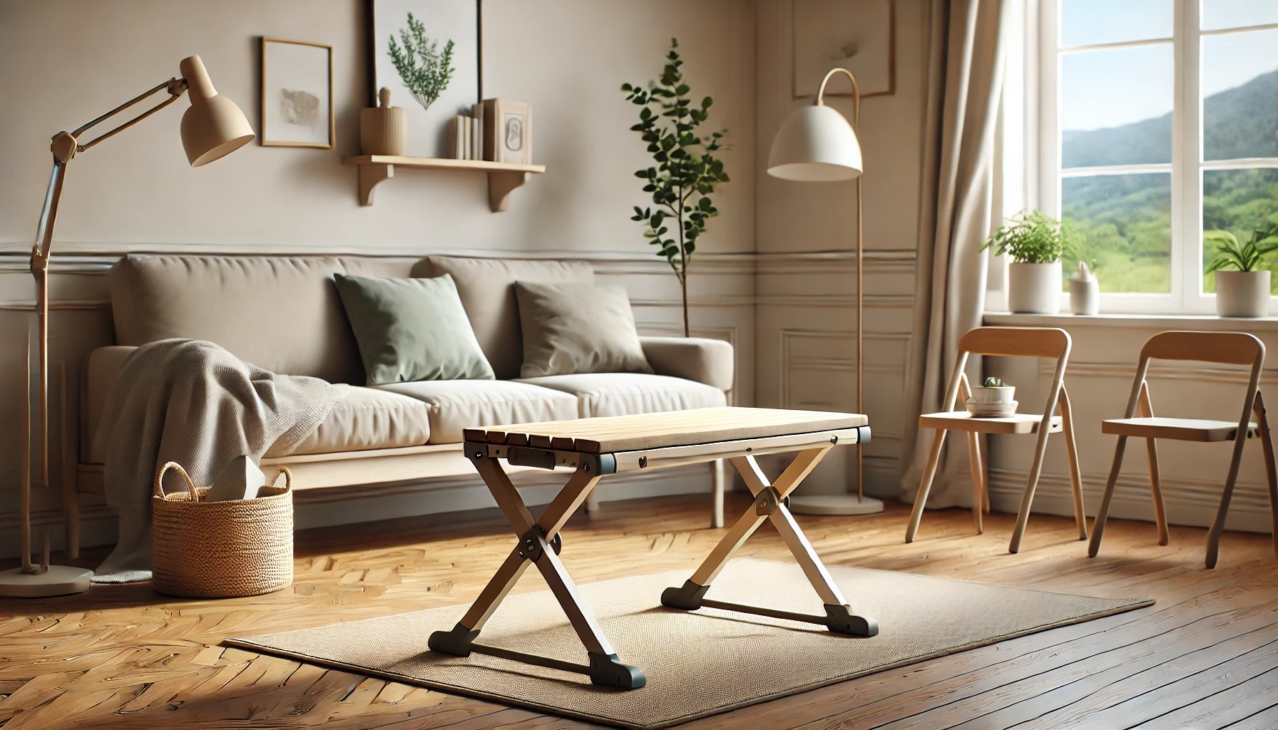 室内でも使えるベンチの条件