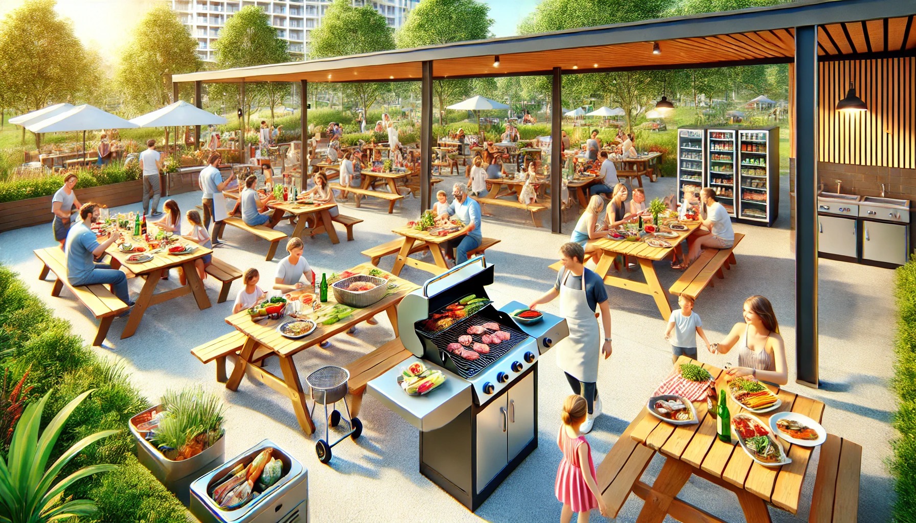 手ぶらOKのバーベキュー施設