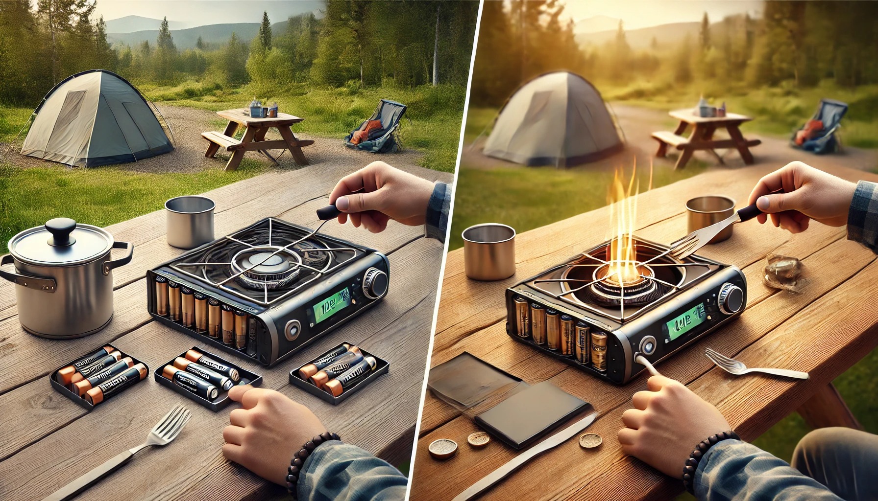 卓上コンロ充電式との違い