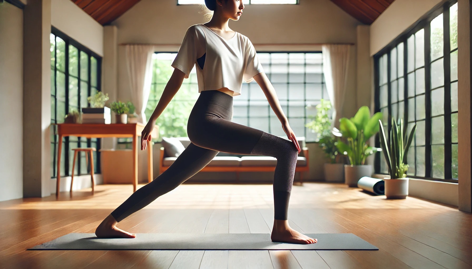 ユニクロのレギンスはヨガ向き?