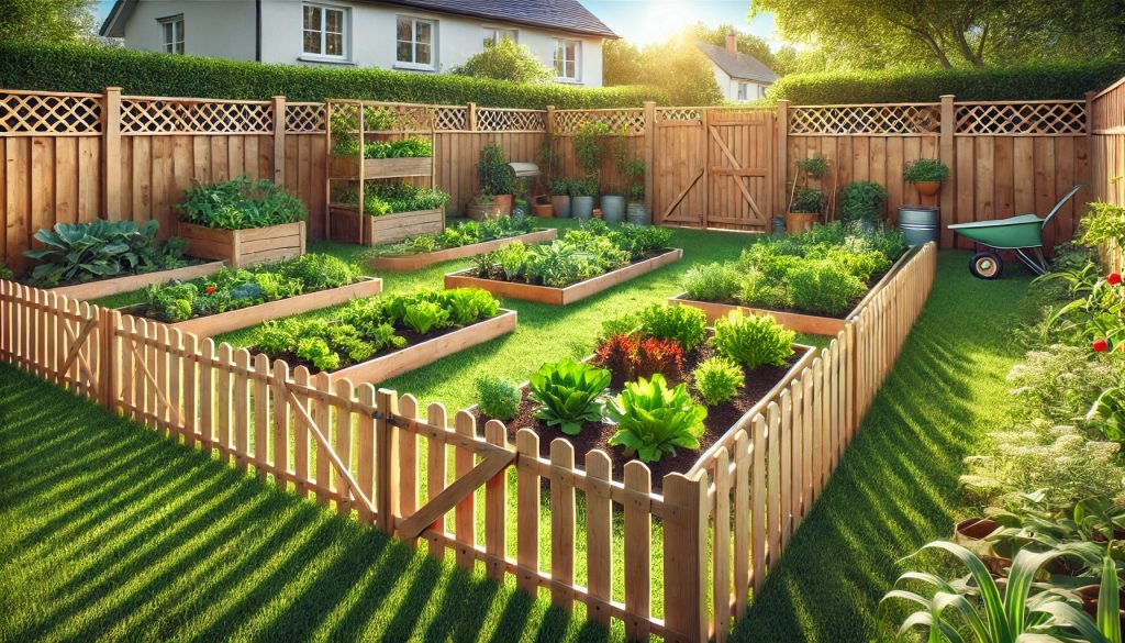 家庭菜園の囲いをDIYで作る安全で快適な菜園空間！