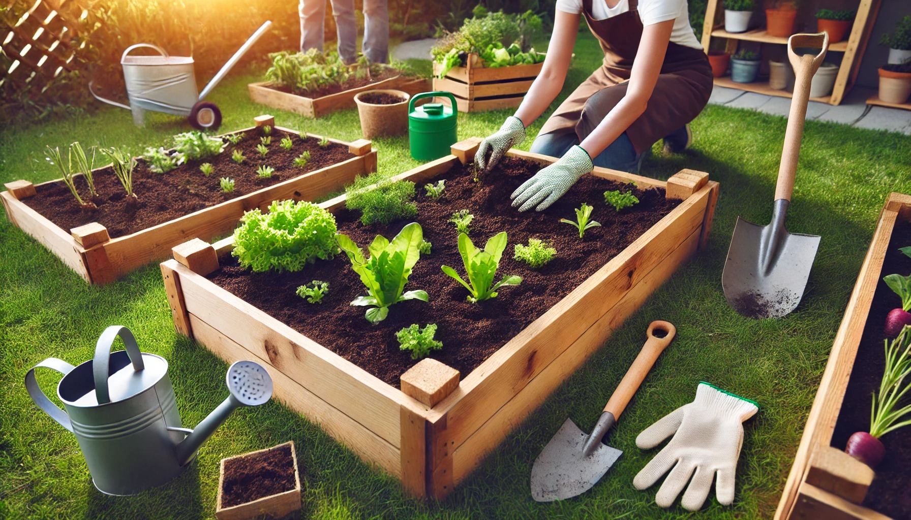 レイズドベッドをDIYで簡単に挑戦