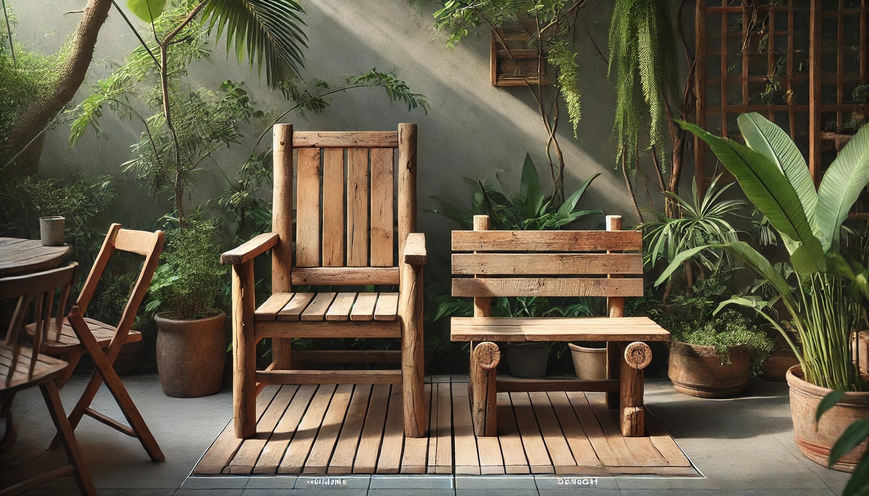 椅子とベンチの違いを理解する