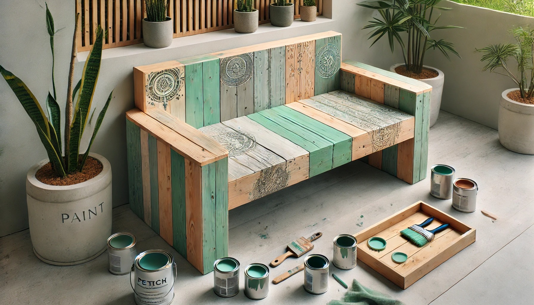 おしゃれに仕上げる塗装のアイデア