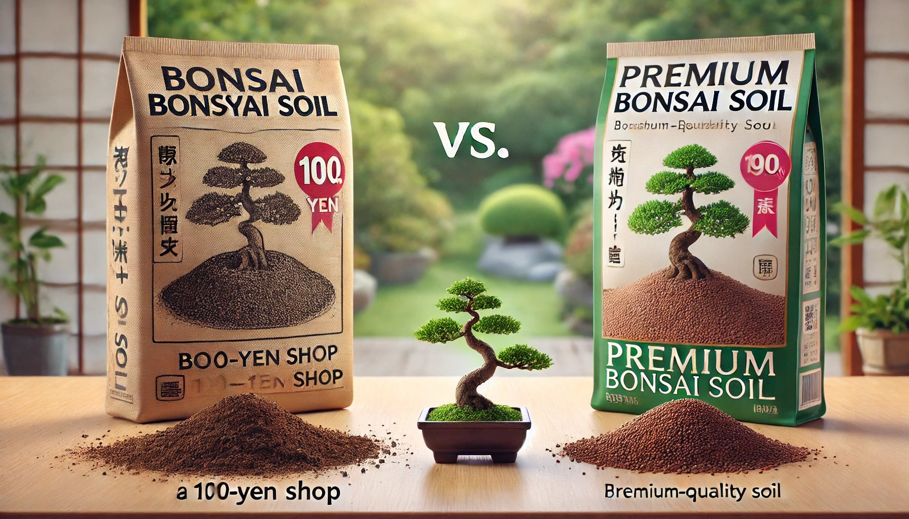 100均の盆栽土と他店の違いは？