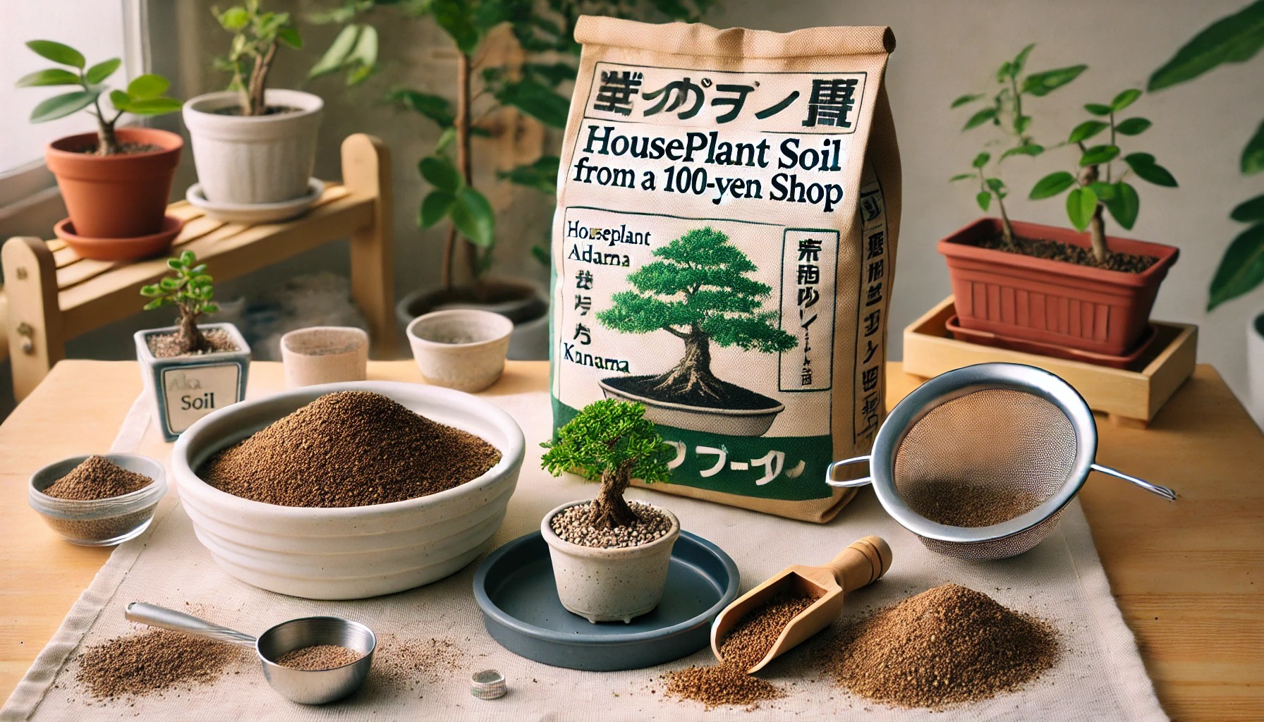 『観葉植物用の土』100均でおすすめの使い方