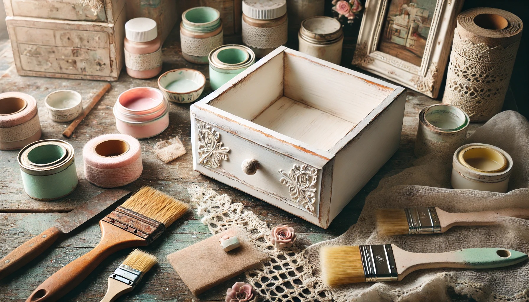 シャビー塗装とは？特徴と活用法