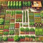 【家庭菜園】2坪レイアウトで育てる！おすすめ野菜と配置の工夫