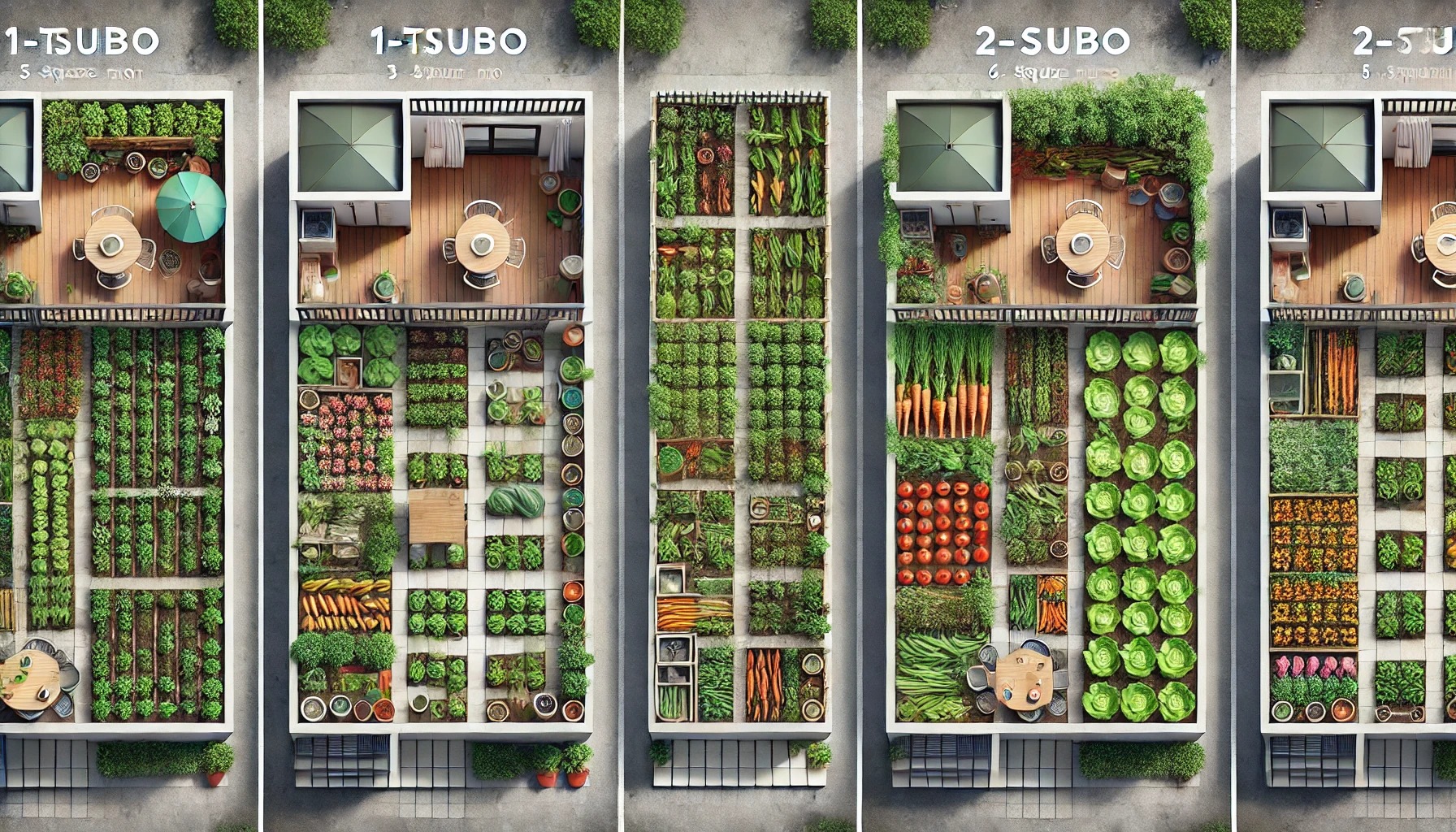 一坪レイアウトとの違いは？