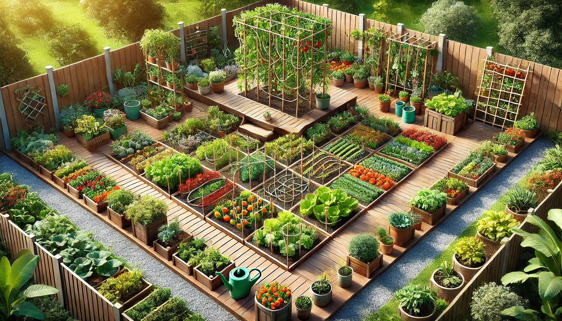 家庭菜園 2坪レイアウトの応用術