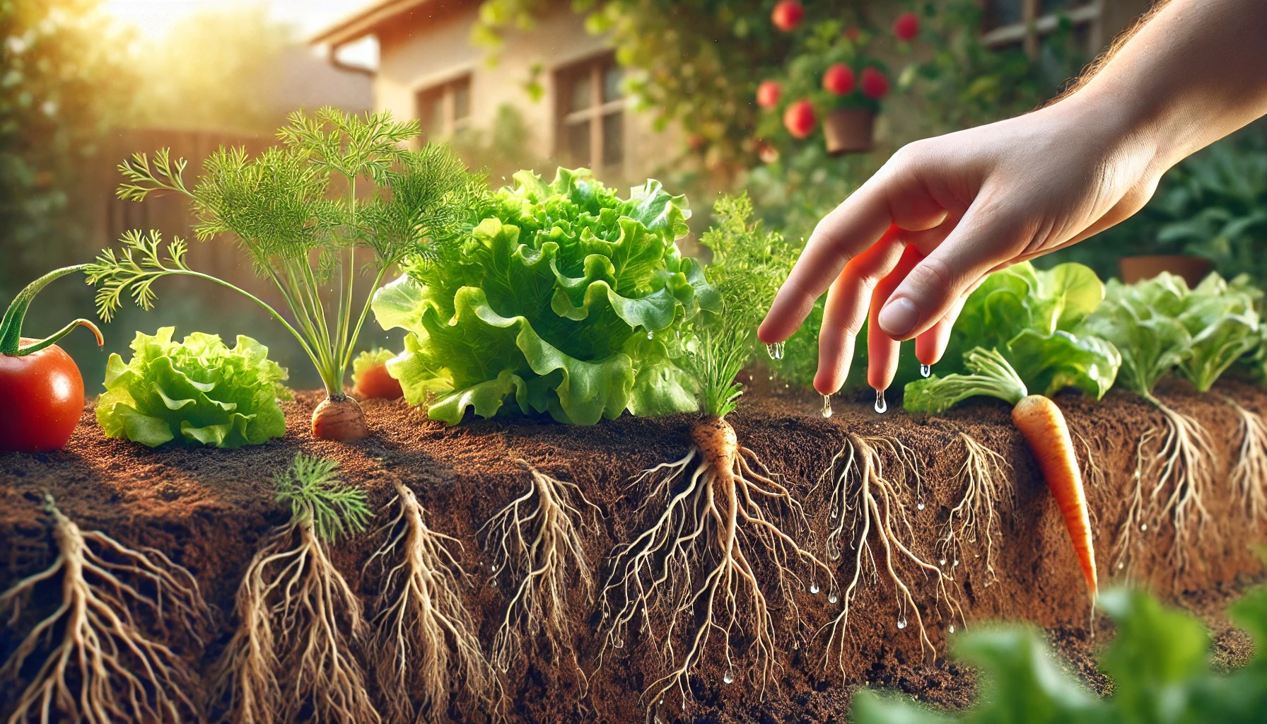 家庭菜園の水やり頻度を知る