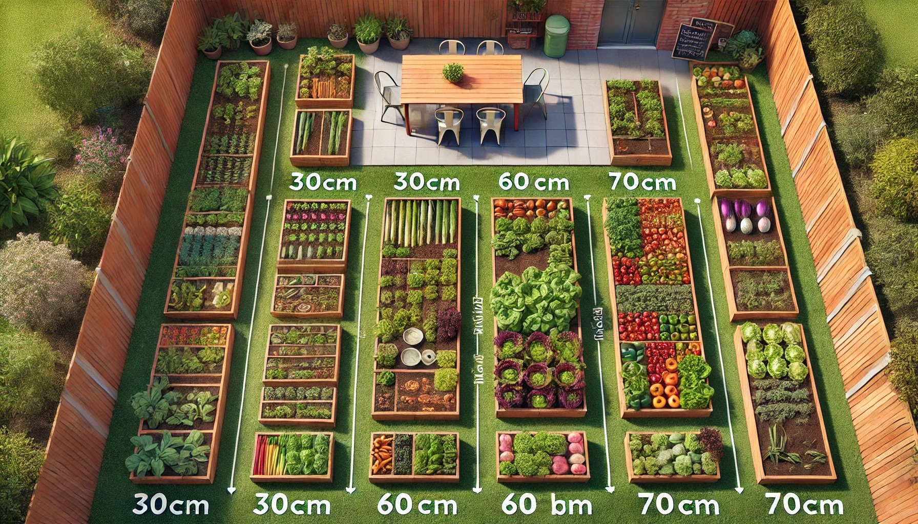野菜ごとの畝幅一覧と特徴