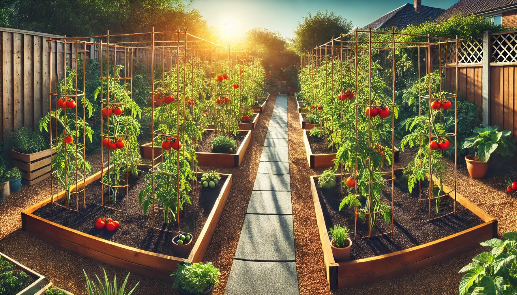 トマトを植える畝の幅とは