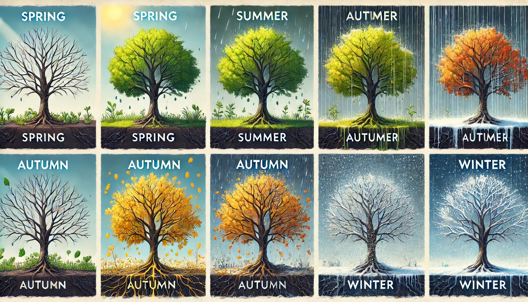 庭木の水やり不要な季節別対策