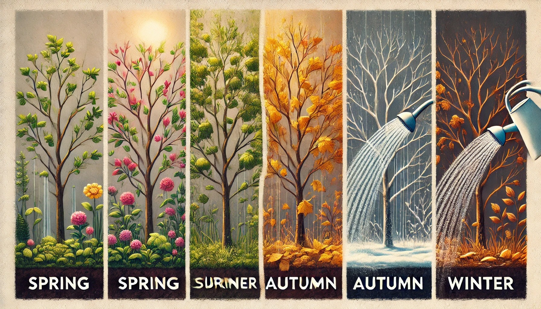 季節ごとの水やり頻度の違い