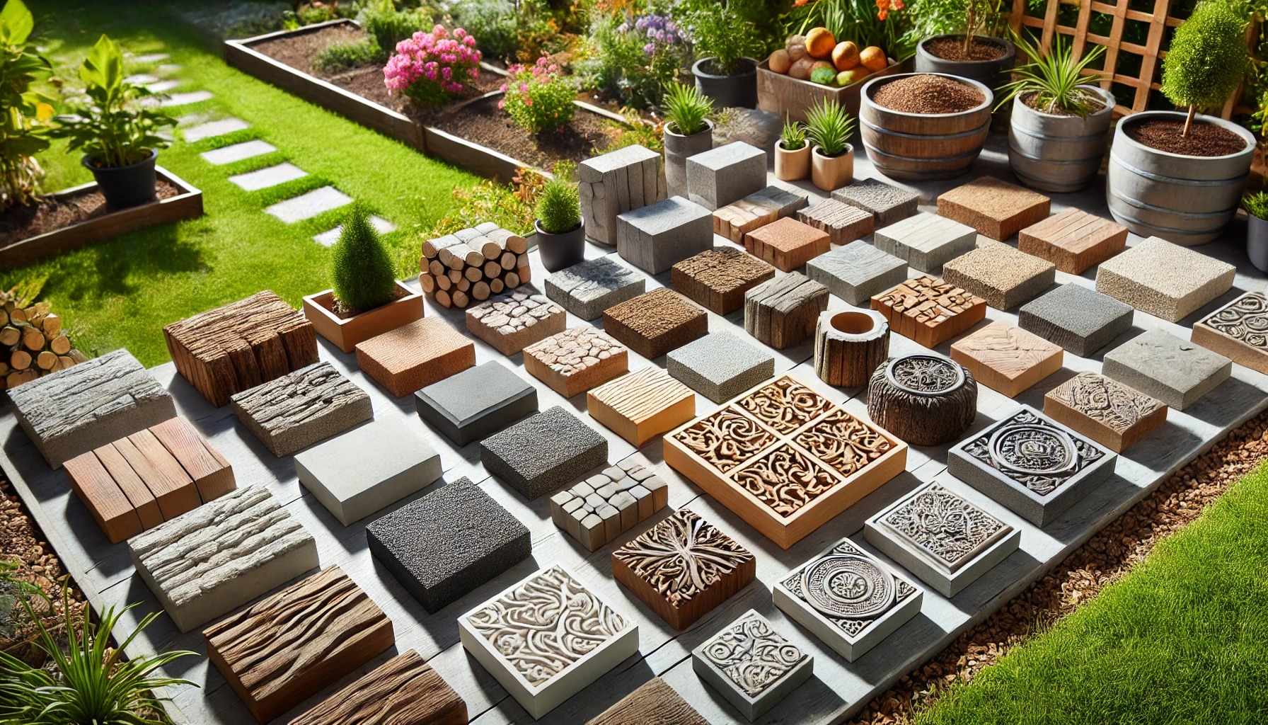 庭畑仕切ブロックの選び方