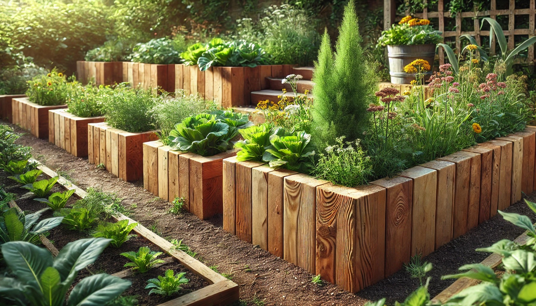 仕切りに使える木製タイプ