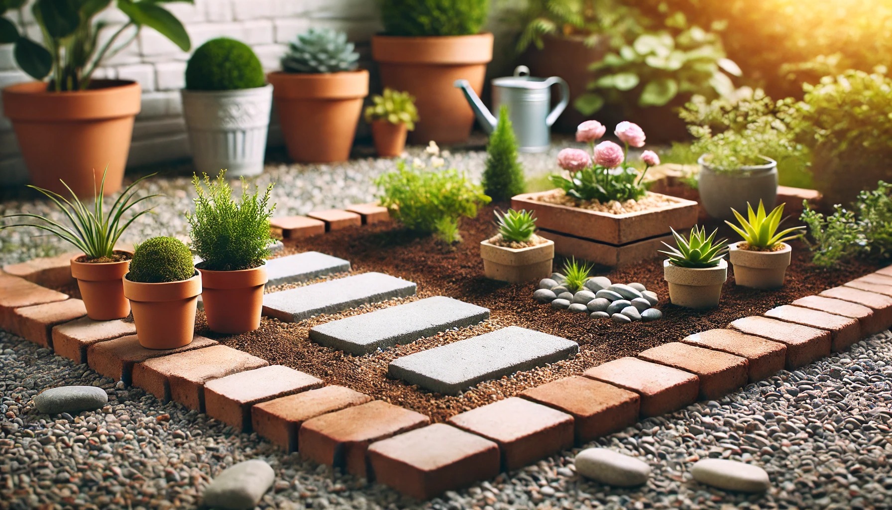 ガーデニングのレンガレイアウトの基本と魅力