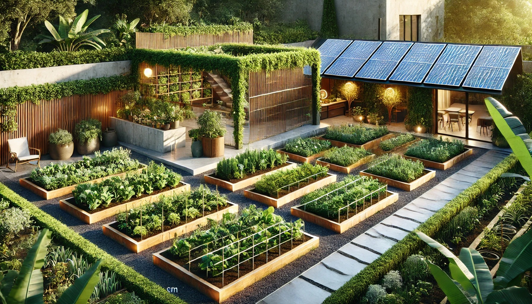 家庭菜園でおしゃれに見せる工夫