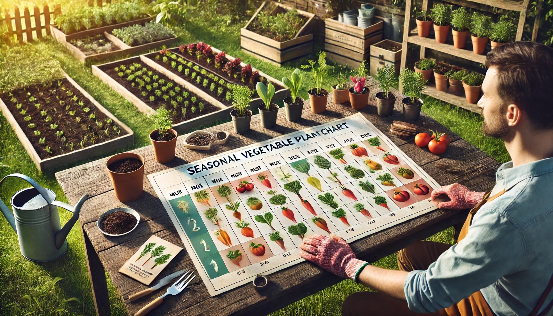 野菜を植える時期 一覧の確認方法