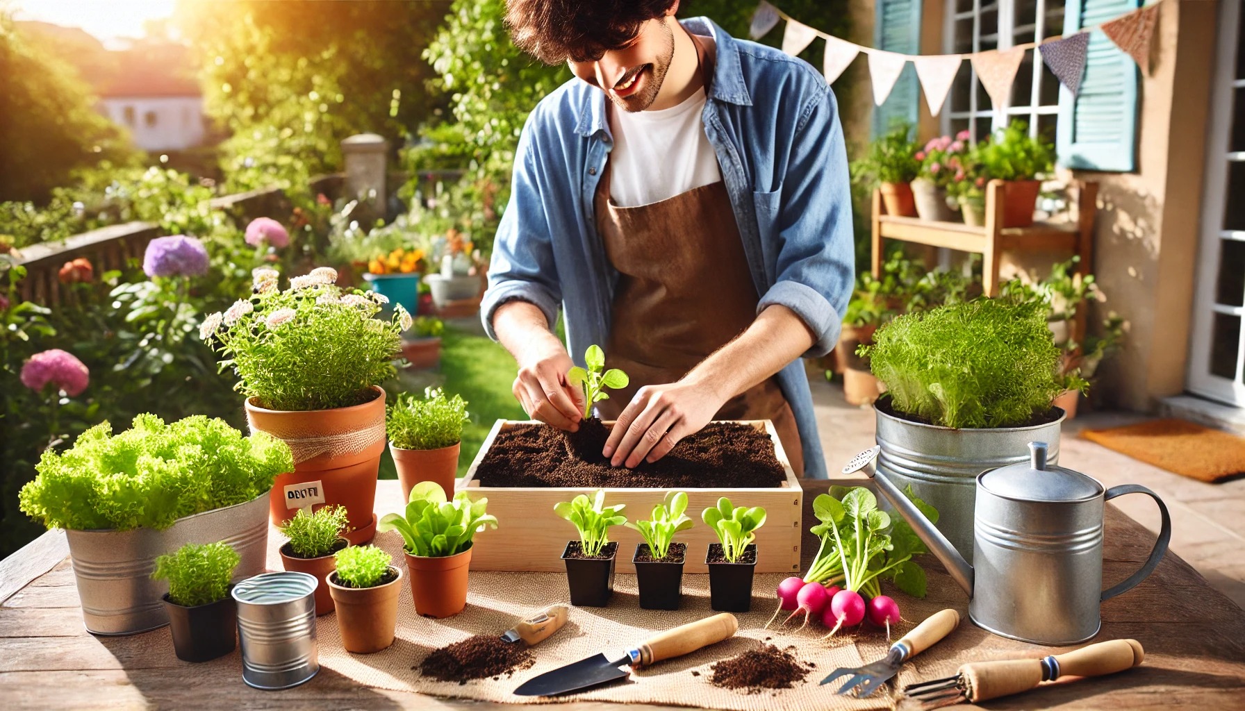 今から植える！野菜を簡単に挑戦しよう♪