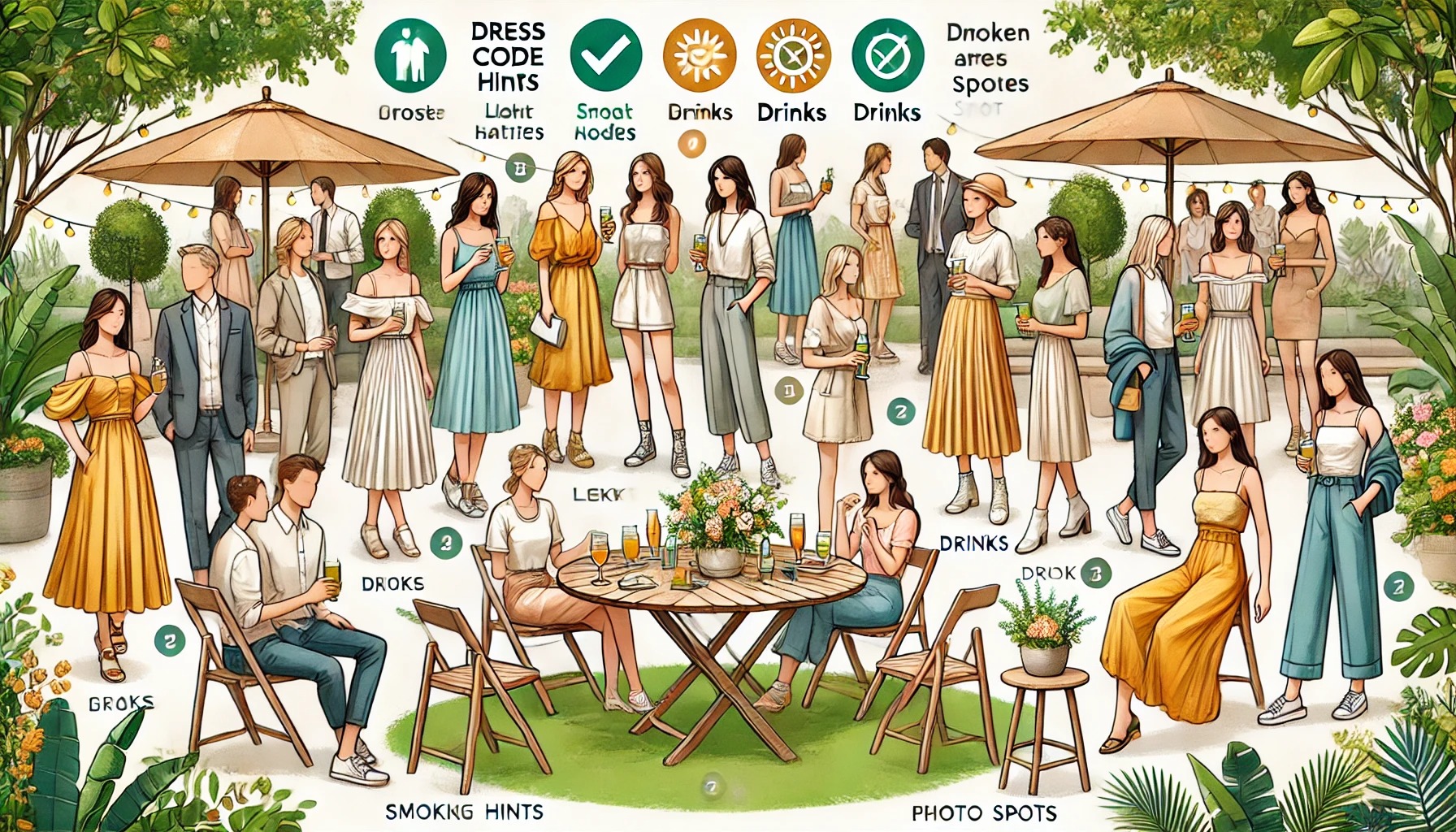 カジュアルに楽しむ基本マナー