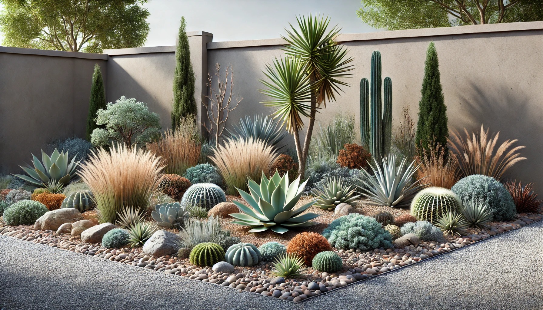 ドライガーデニングで安く始める花壇づくりとシンボルツリーの選び方