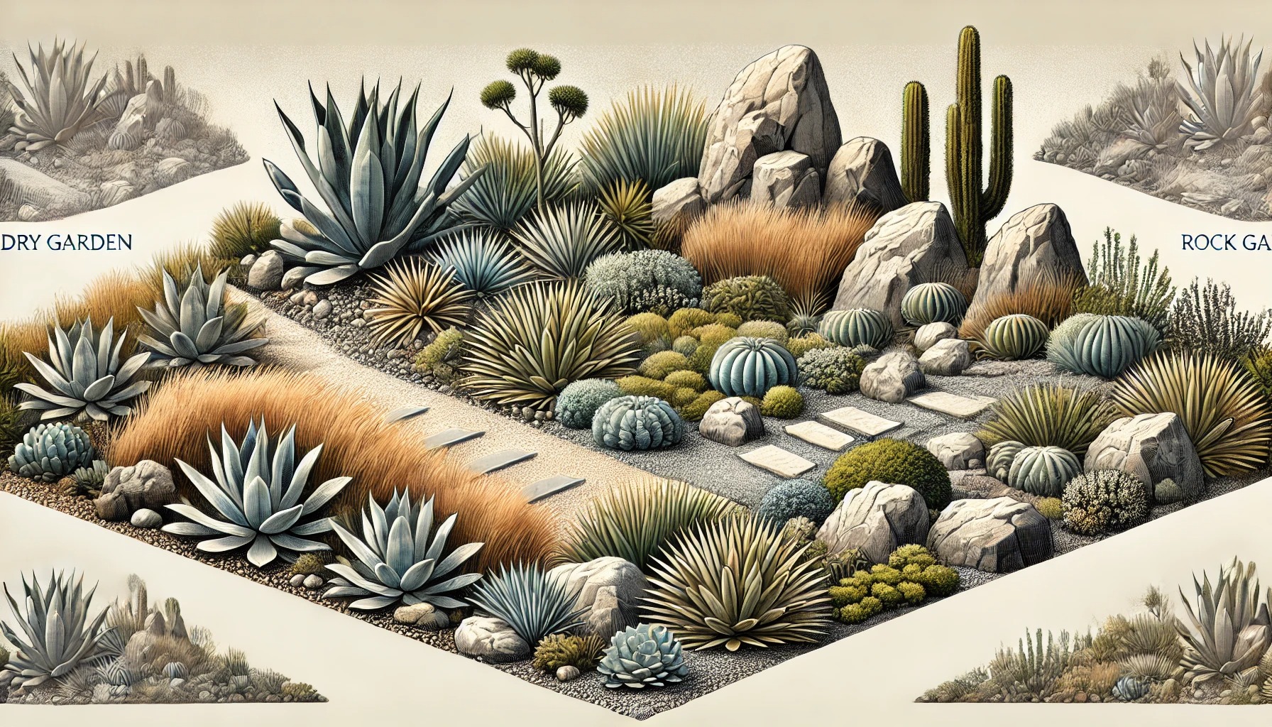 ロックガーデンとの違い