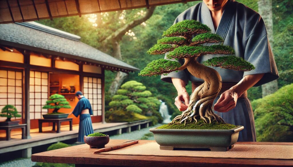 盆栽で太い幹を曲げる理由と成功のポイントを詳しく解説！