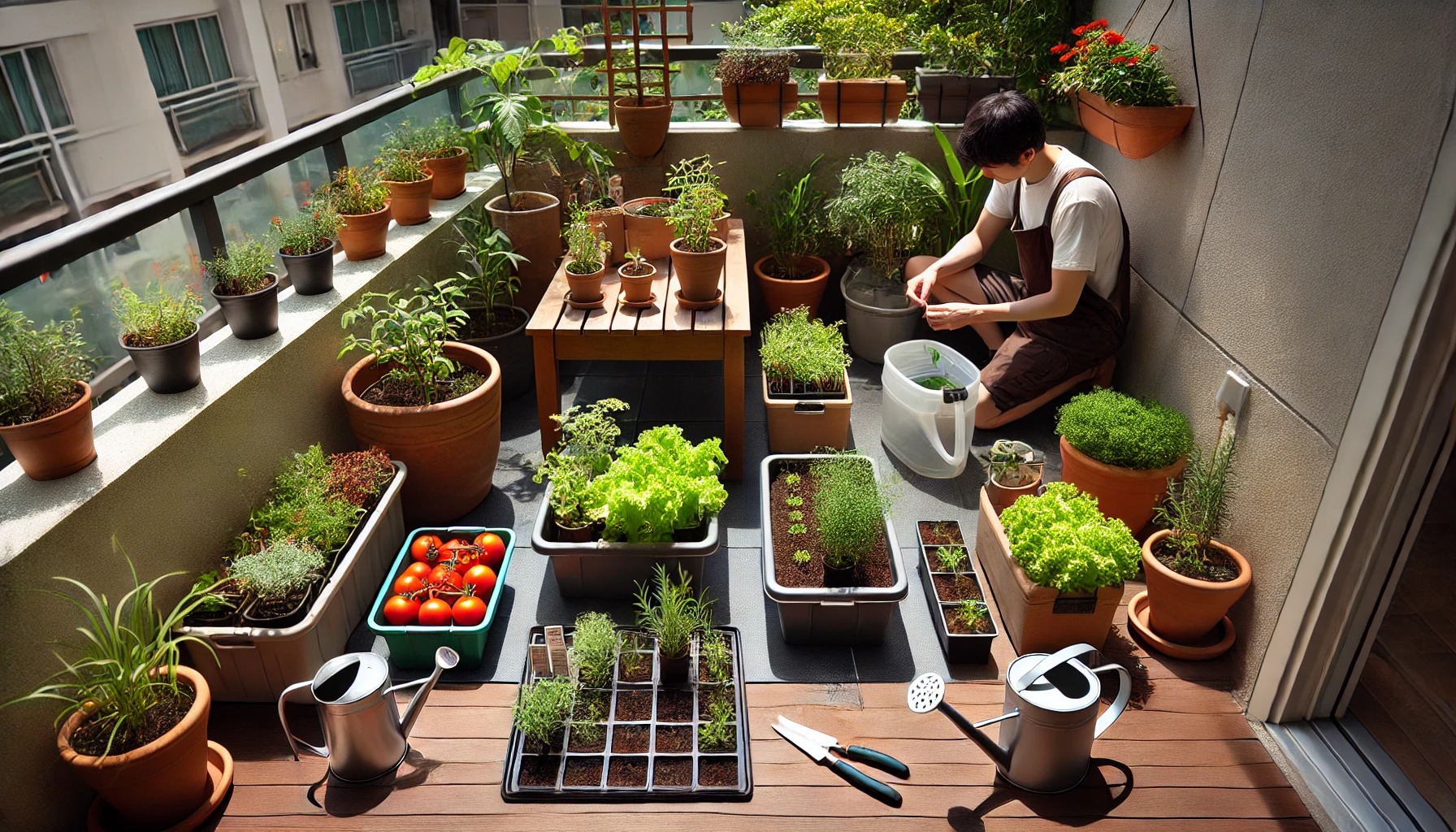 家庭菜園の始め方と容器選び